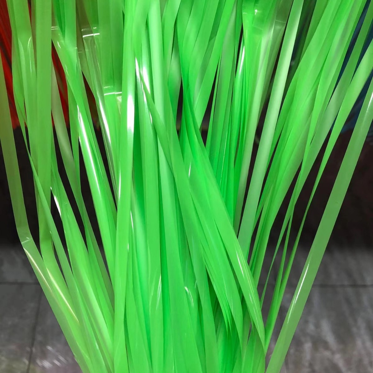 Tinsel Curtain Fluorescence Series Fruit Green Tinsel Curtain