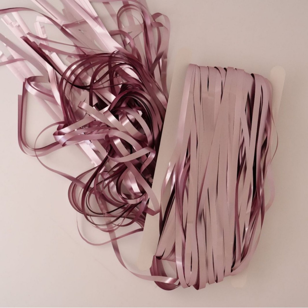 Tinsel Curtain Matte Light Series Tinsel Curtain Pink