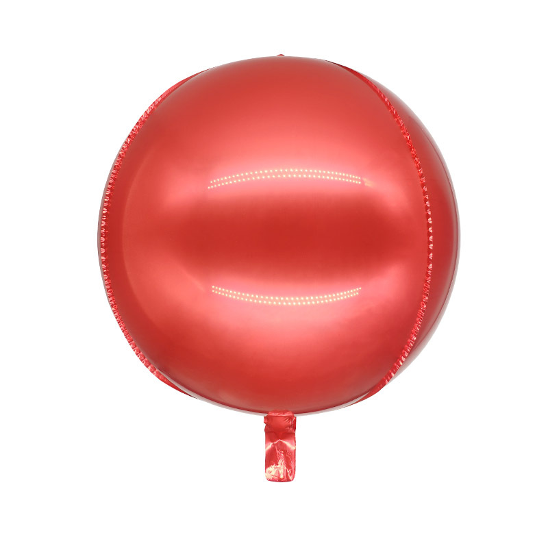 18 inch Red Round Shaped Foil Balloon
