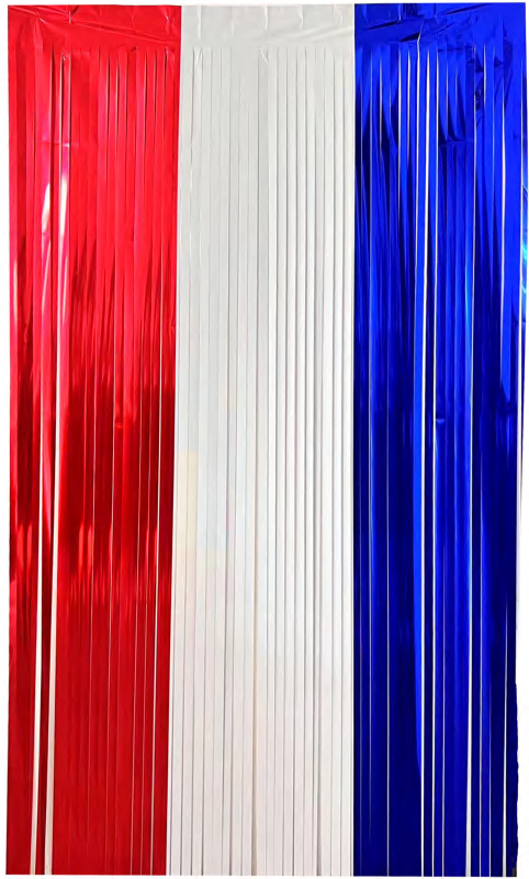 Tinsel Curtain Three Color Wide Strip Tinsel Curtain