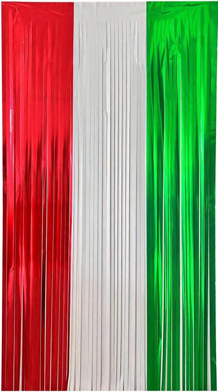 Tinsel Curtain Three Color Wide Strip Tinsel Curtain