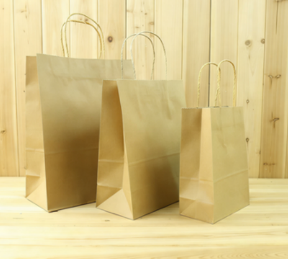 21*11*27CM Natural Cowhide Paper Handbag