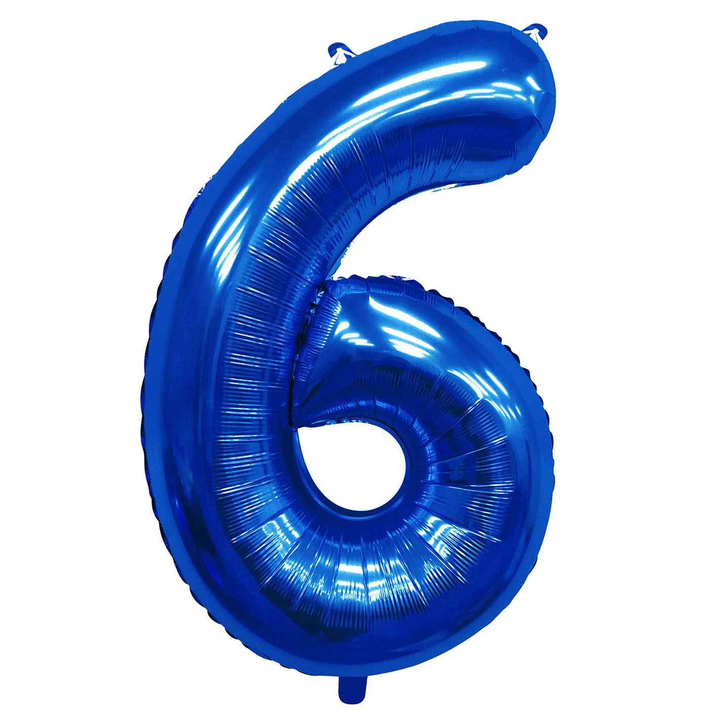40 inch American Style Dark Blue Number 6 Balloon