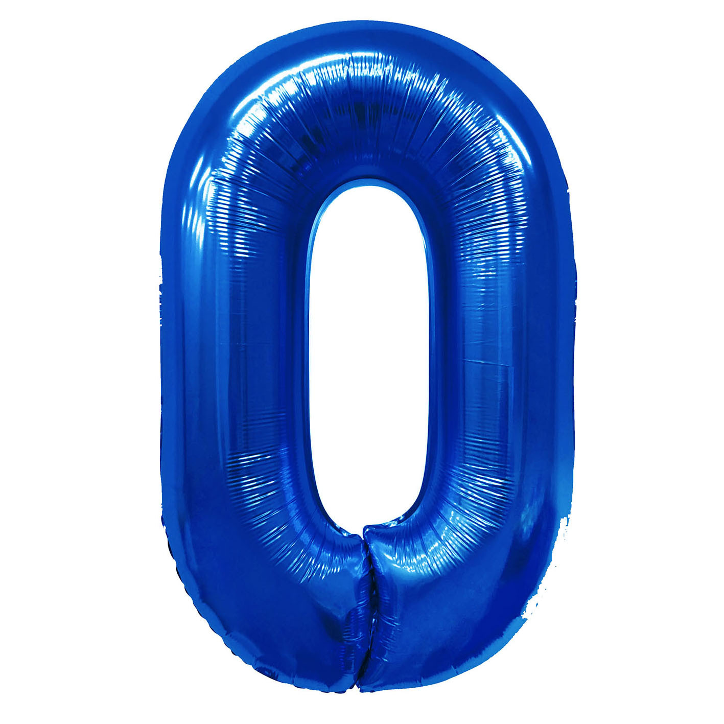 40 inch American Style Dark Blue Number 0 Balloon