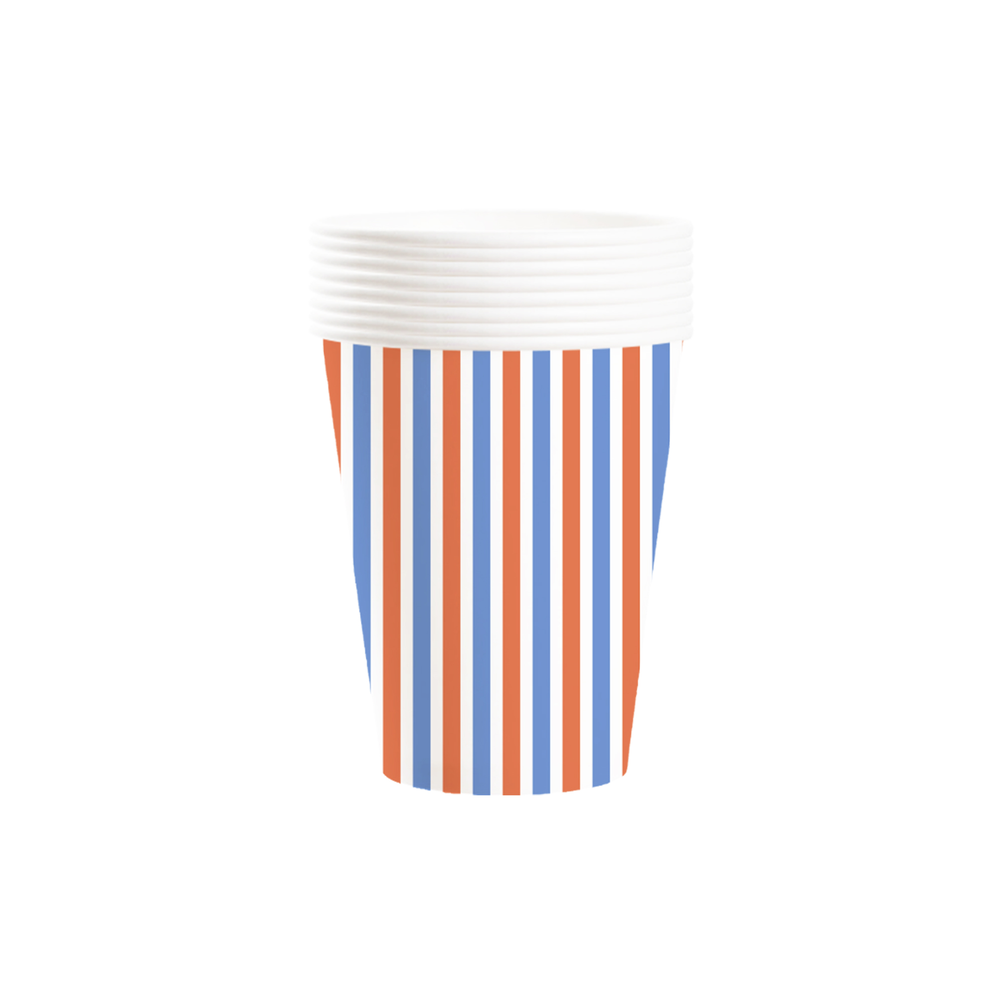 Animal Theme Stripes Pattern Paper Cup