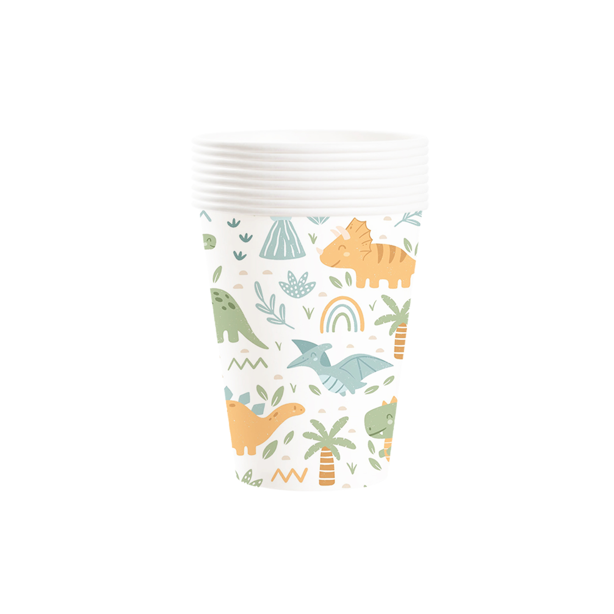 Dinosaur Theme Cute Style Paper Cup