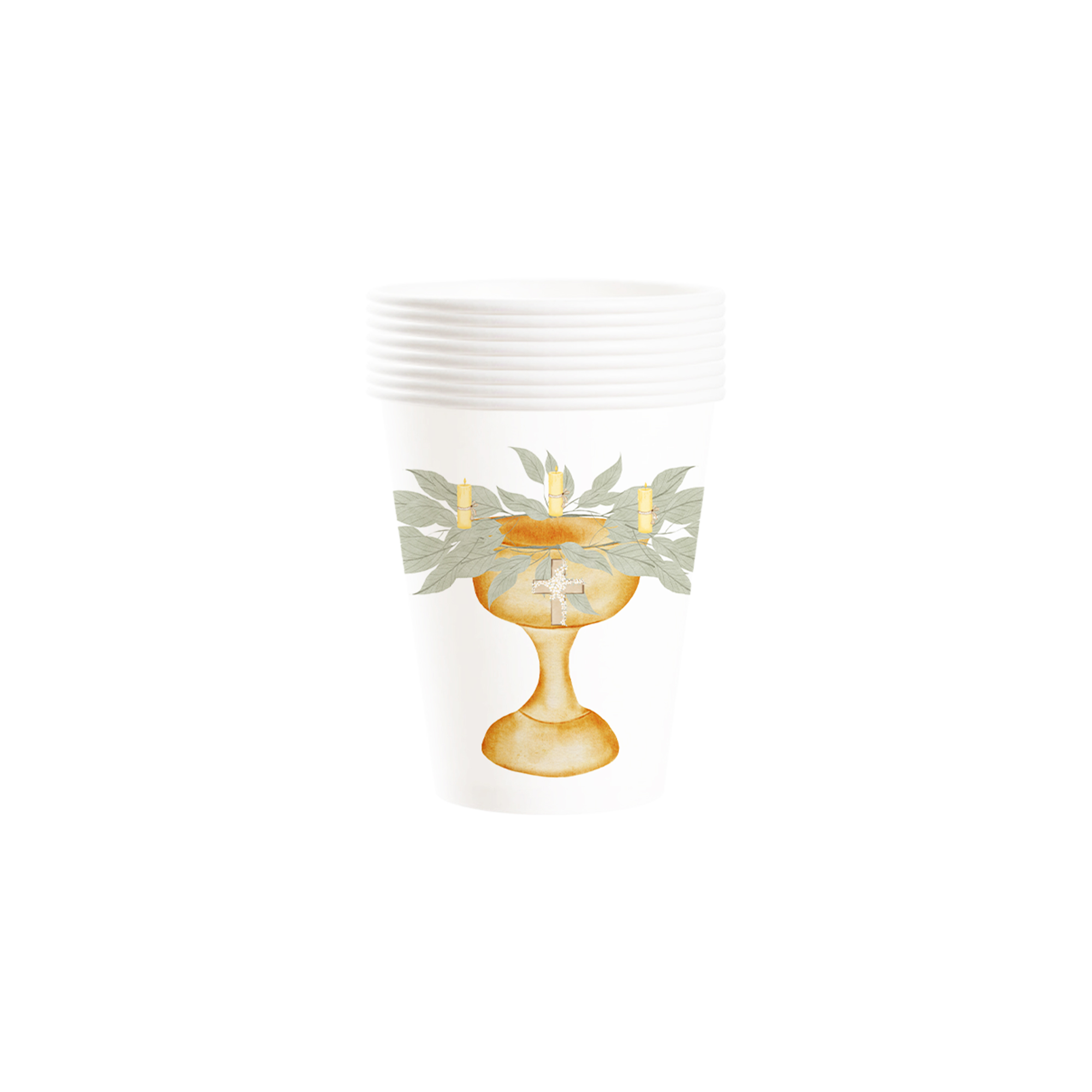 Communion Theme Paper Cup