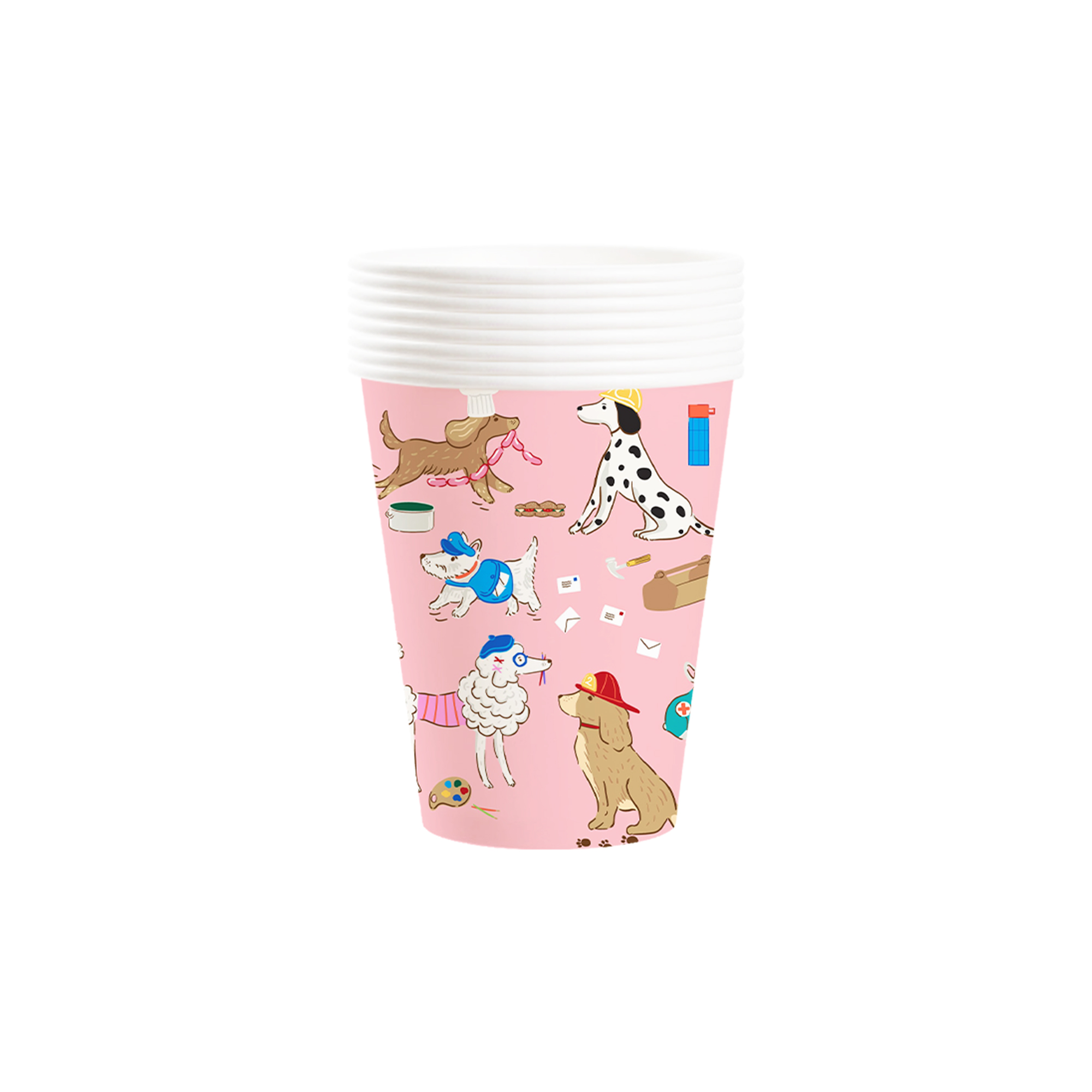 Animal Theme Pink Paper Cup