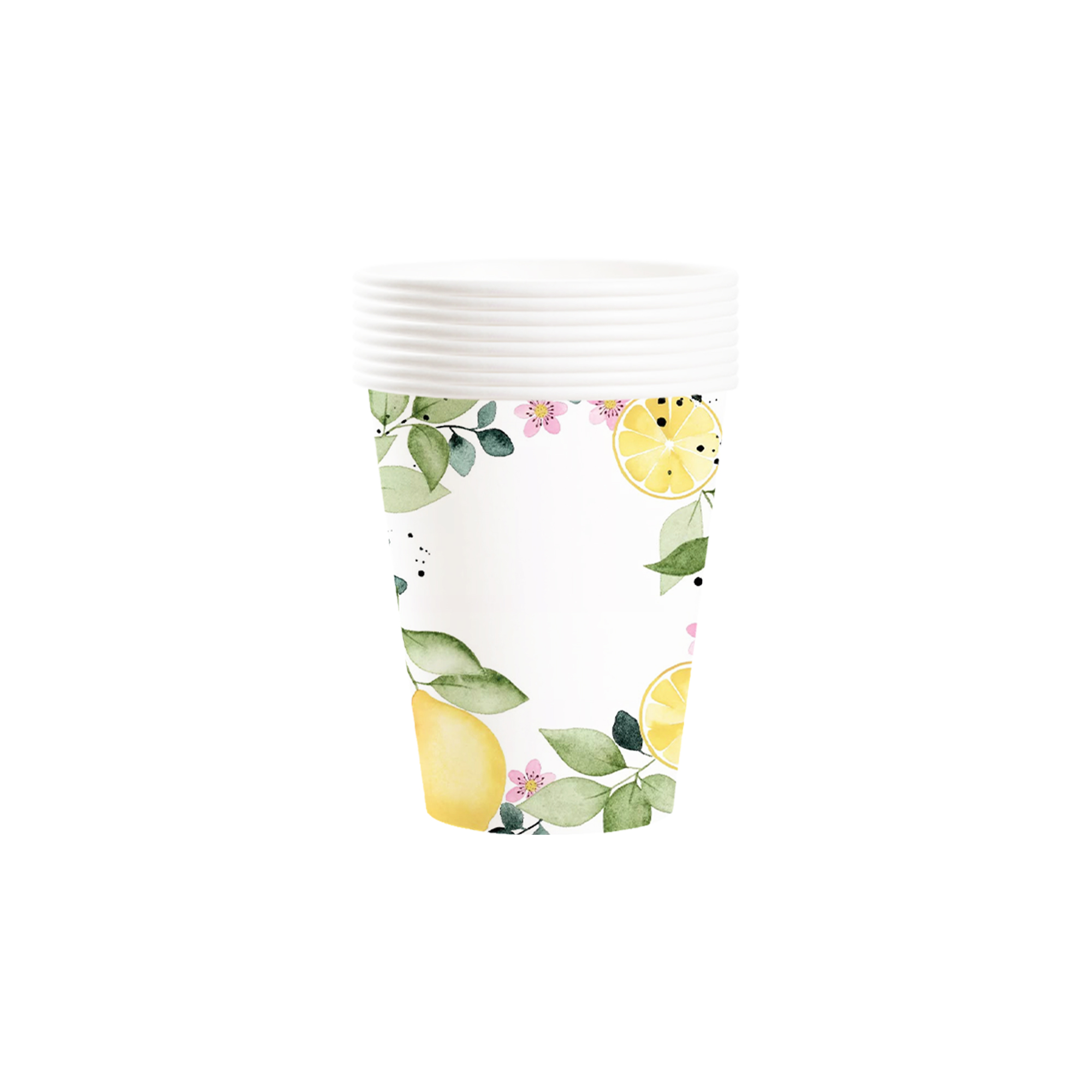 Fruit Theme with Lemon Paper Cup