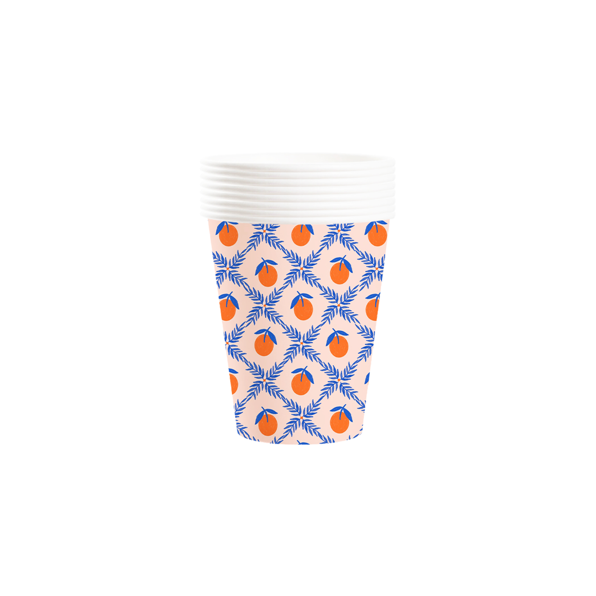 Fruit Theme with Orange Paper Cup