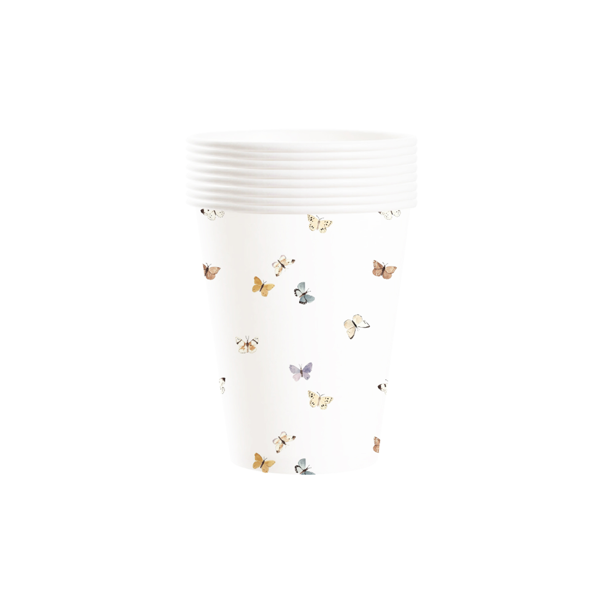 Animal Theme with Butterfly Paper Cup