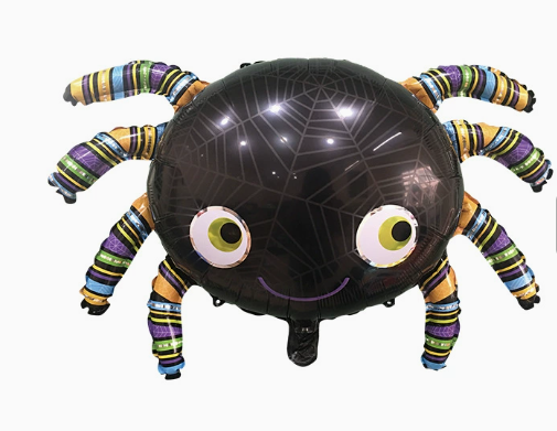 Halloween Theme Spider Shape Foil Balloon