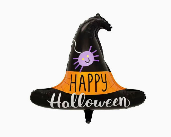 Halloween Theme Ghost Pumpkin Shape Foil Balloon