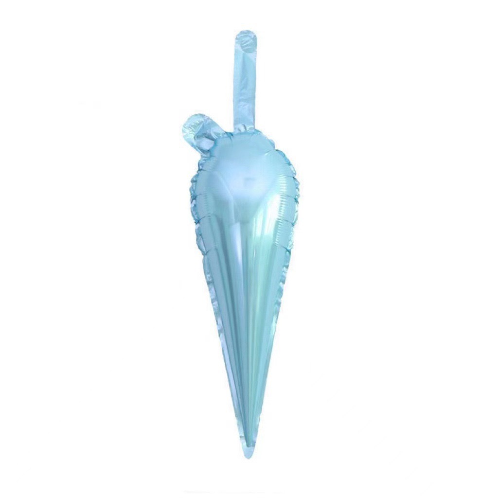 14 inch Pearl Blue Droplet Foil Balloon