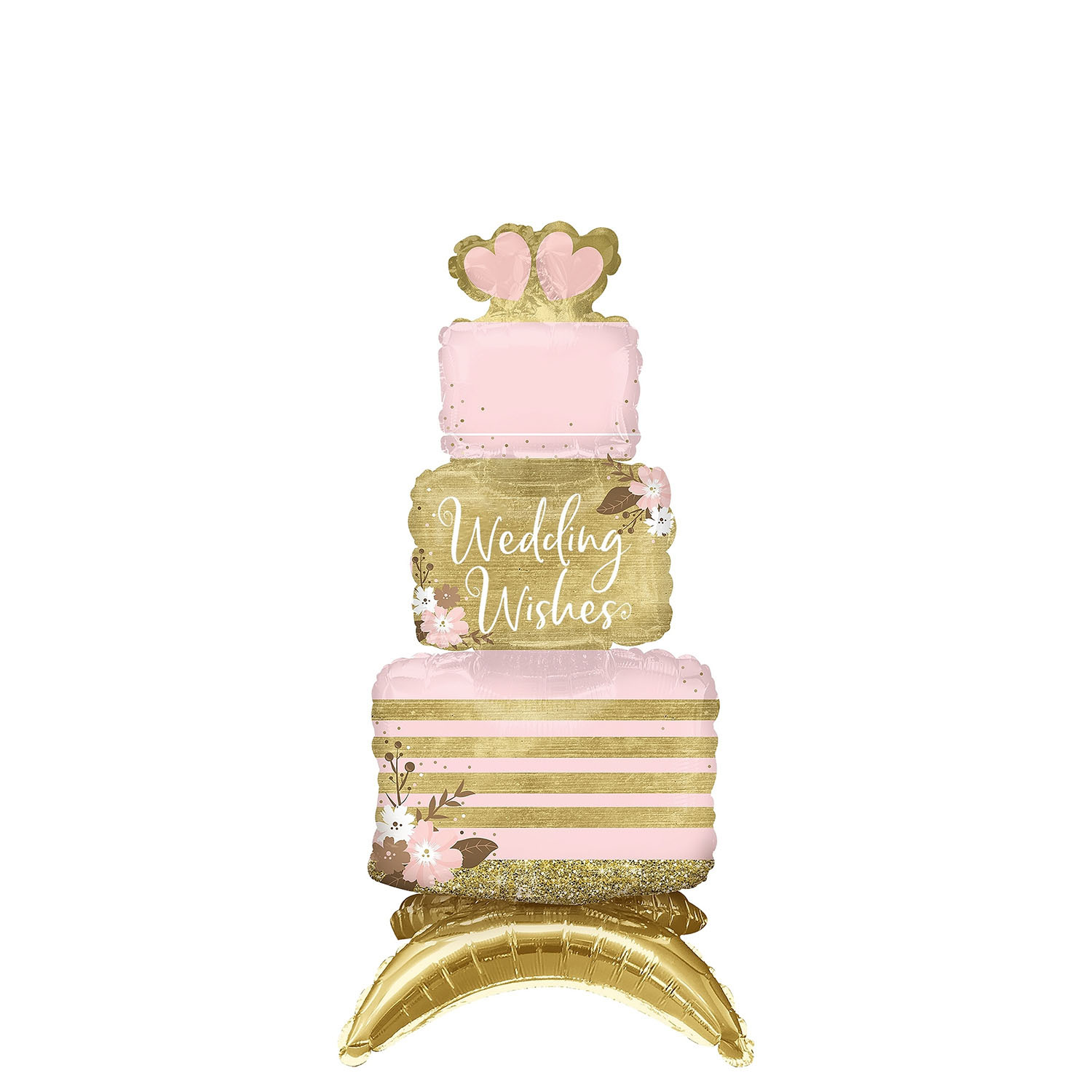 Standing Wedding Cake Shape Foil Balloon