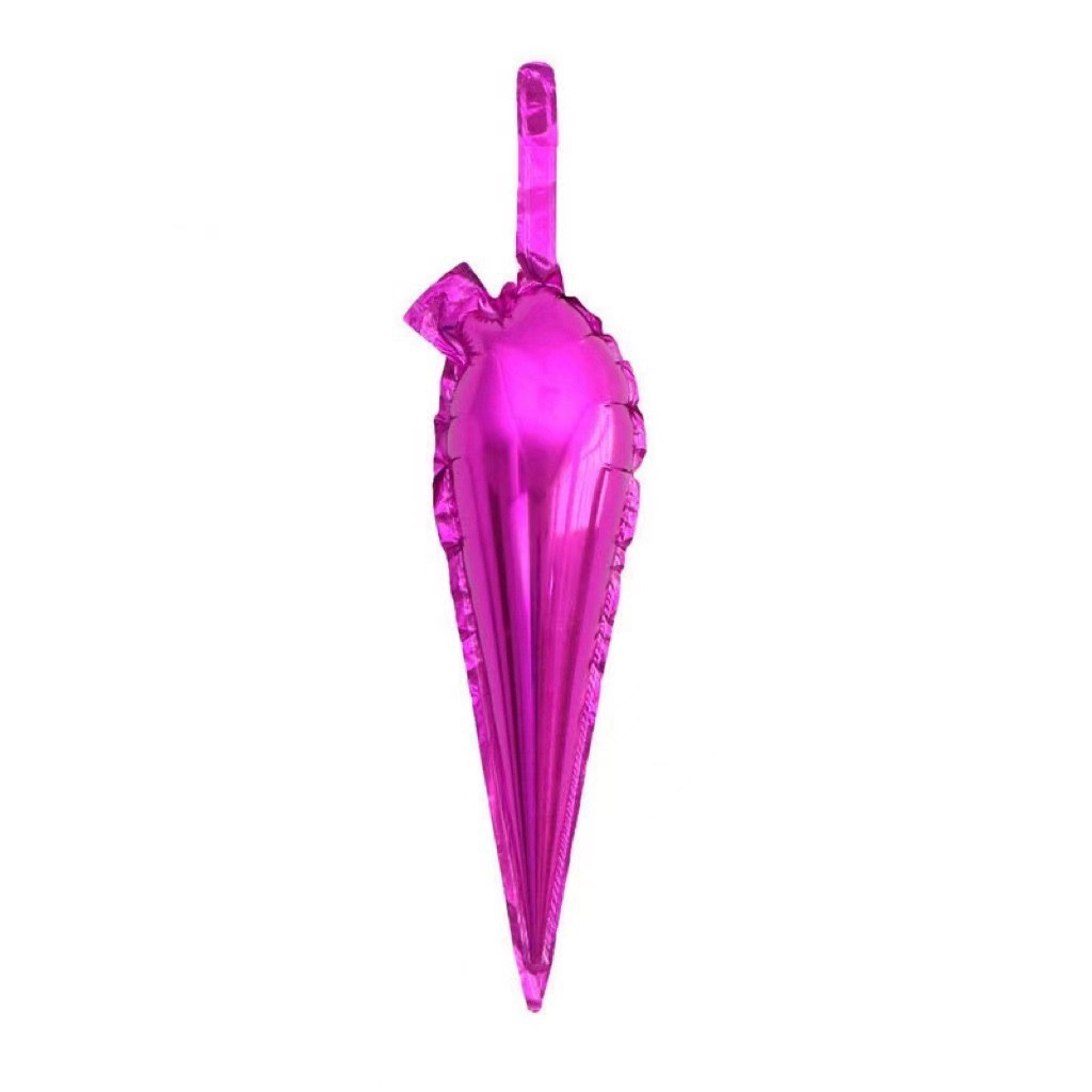 20 inch Rose Red Droplet Foil Balloon