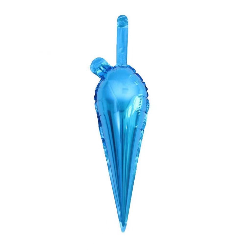 20 inch Blue Droplet Foil Balloon
