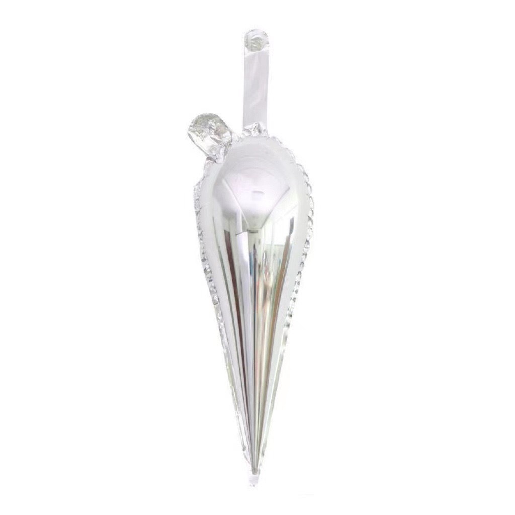 20 inch Sliver Droplet Foil Balloon