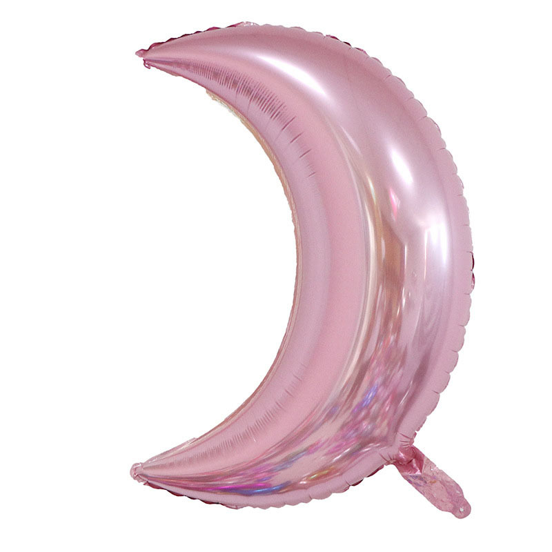 28 inch Pearl Powder Moon Foil Balloon