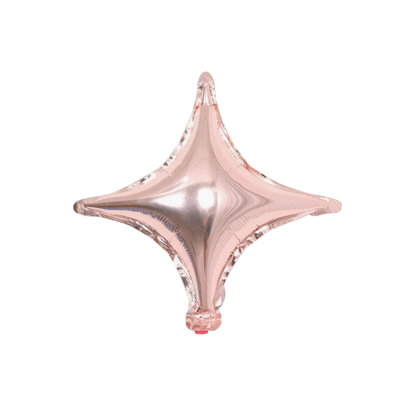 10 inch Rose Gold 4-Point Star Foil Balloon