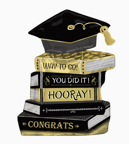 Graduation Theme Graduation Booklet Shaped Foil Balloon