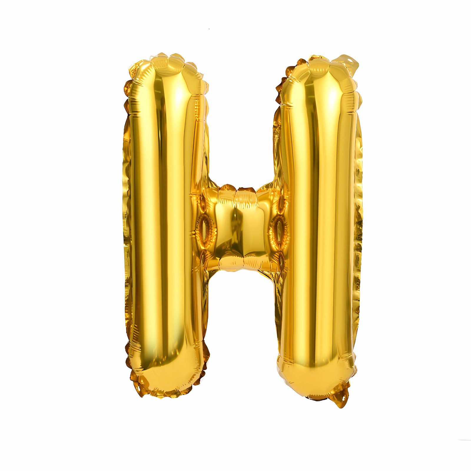 16 inch Gold Letter H Foil Balloon