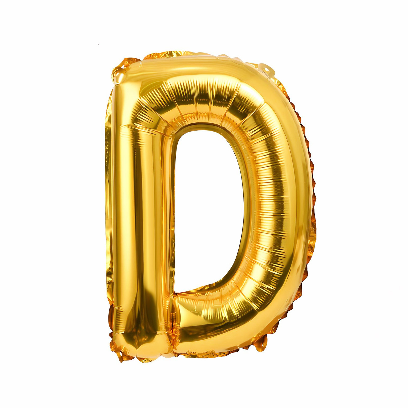 16 inch Gold Letter D Foil Balloon