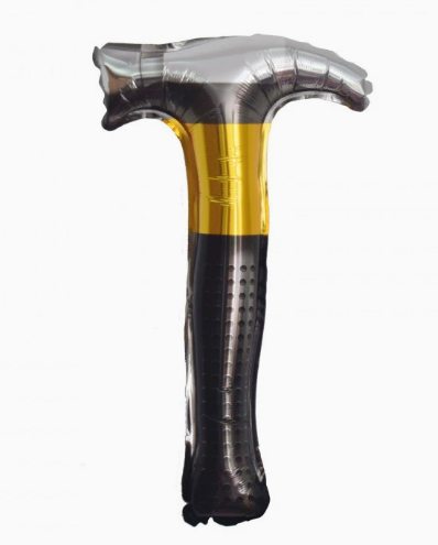 Father's Day Hammer Shaped Foil Balloon