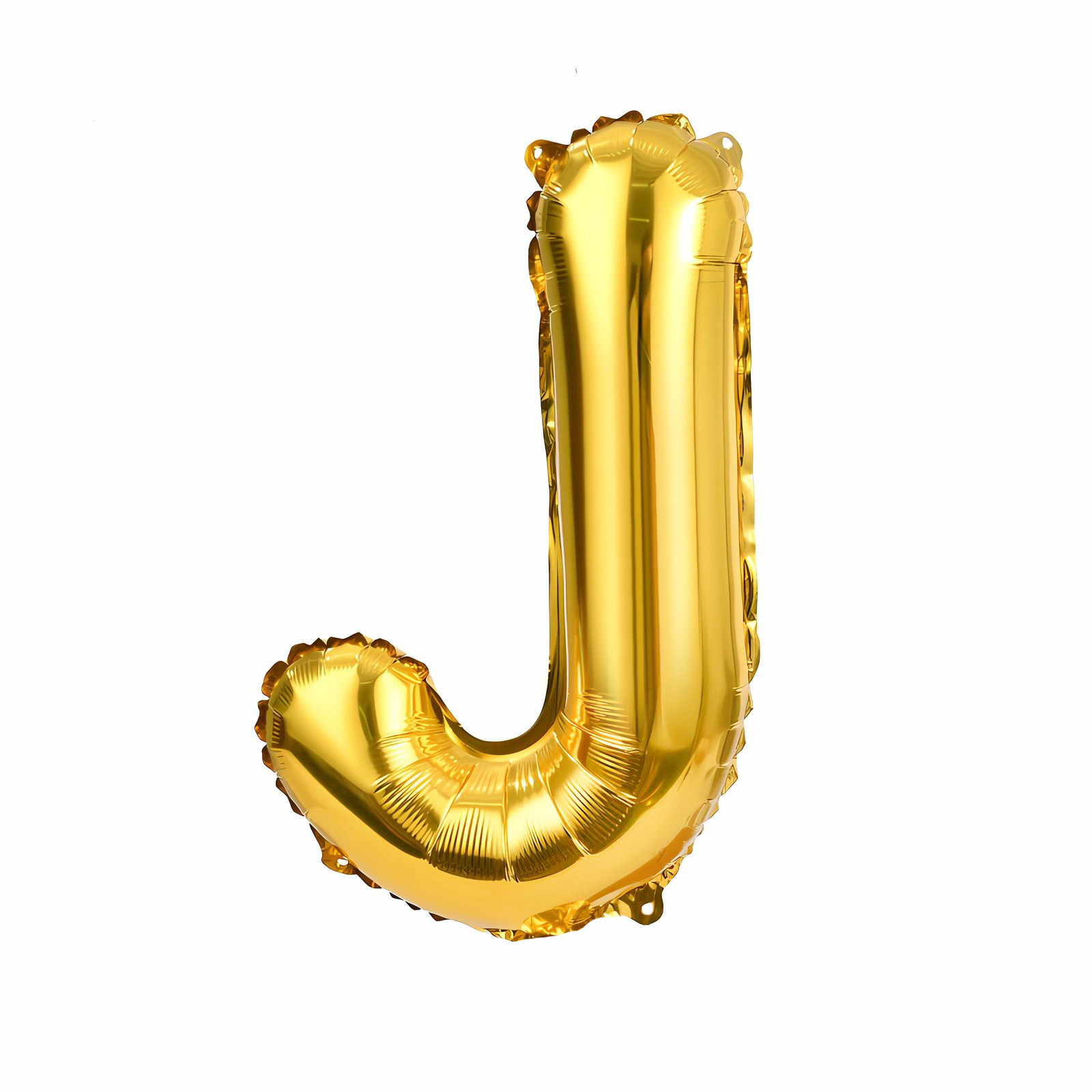 16 inch Gold Letter J Foil Balloon