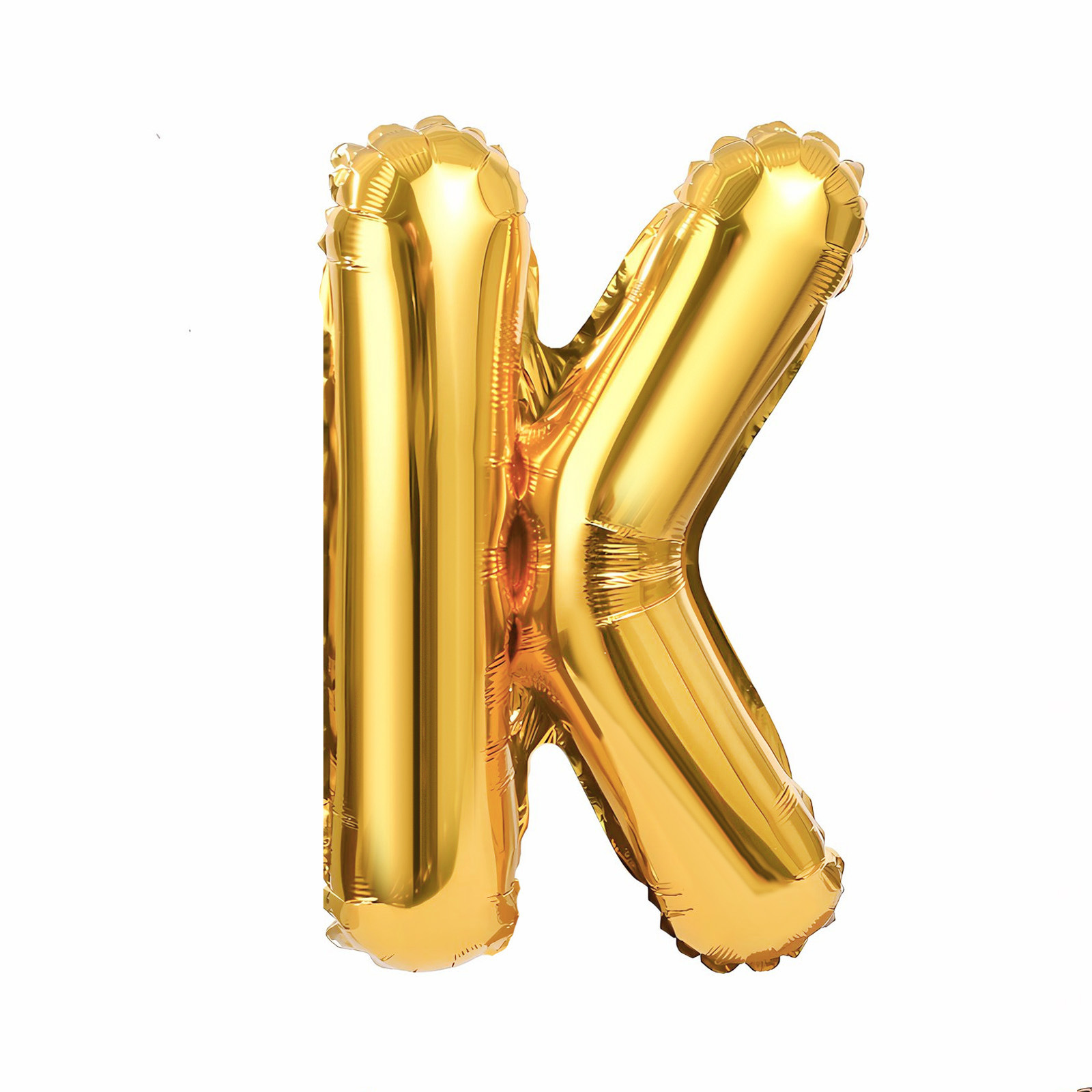 16 inch Gold Letter K Foil Balloon