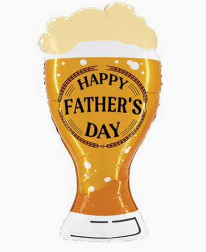 Father's Day Beer Mug Shaped Foil Balloon