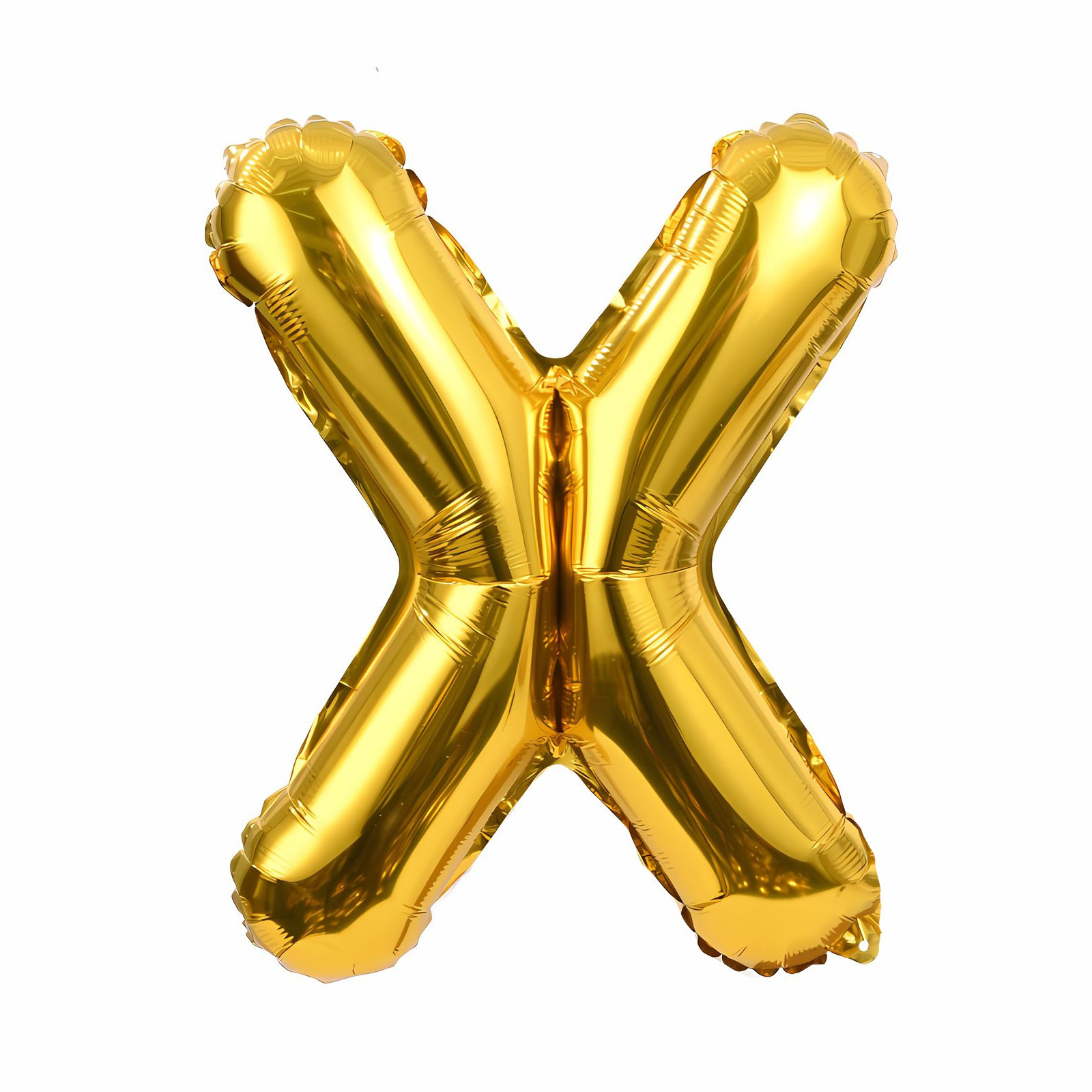 16 inch Gold Letter X Foil Balloon
