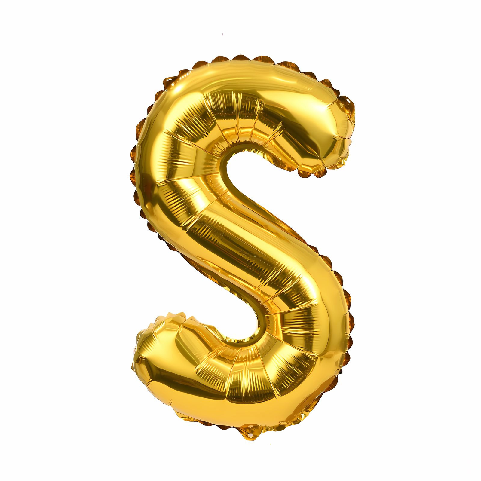 16 inch Gold Letter S Foil Balloon
