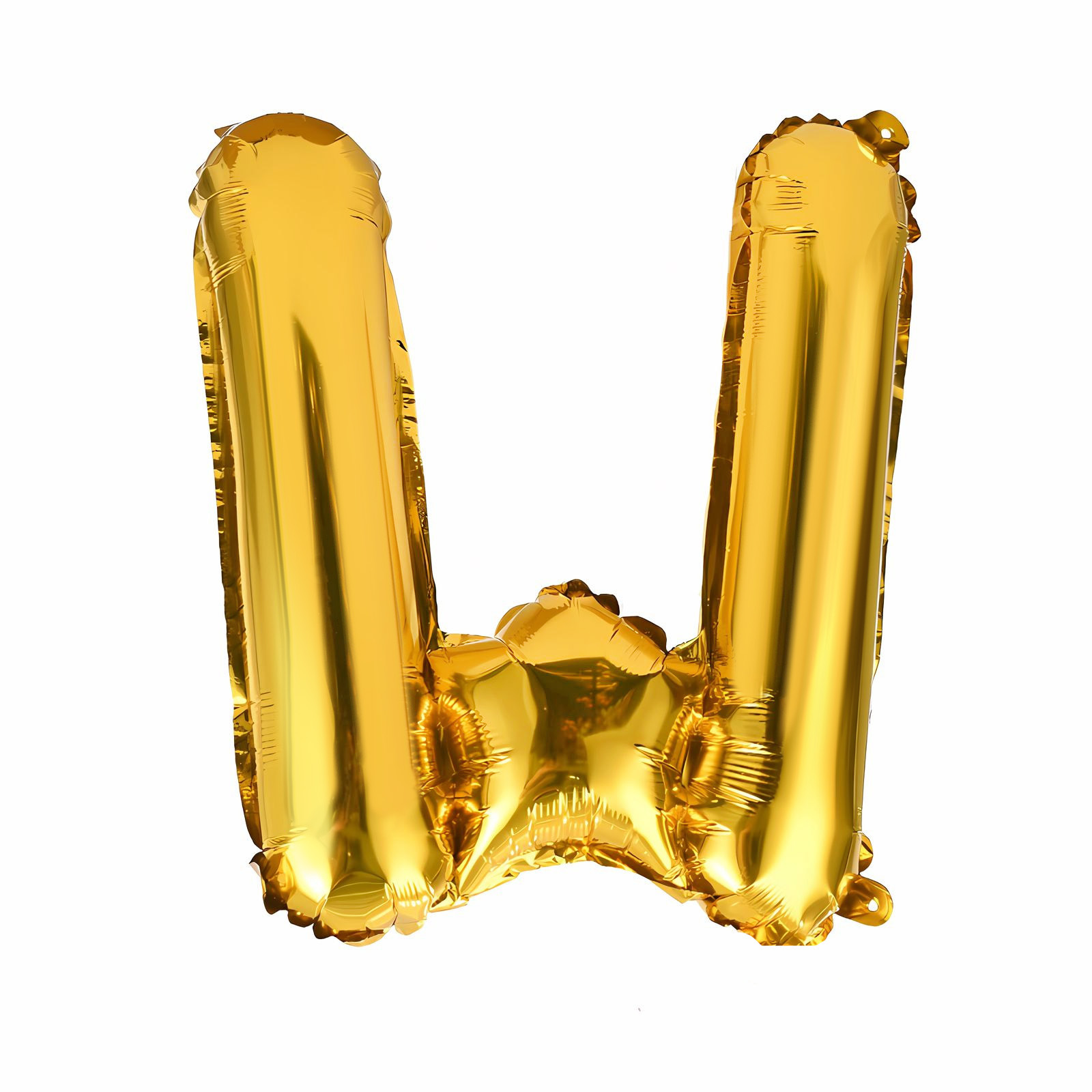 16 inch Gold Letter W Foil Balloon