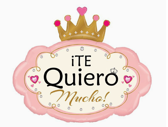 Mother‘s Day Theme Pink Crown Cloud Shaped Foil Balloon