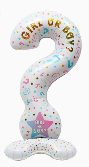 Question Mark Shaped Foil Balloon