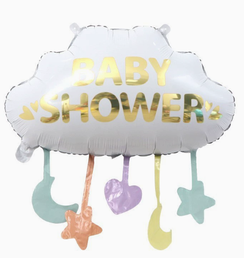 Baby Cloud Shaped Foil Balloon