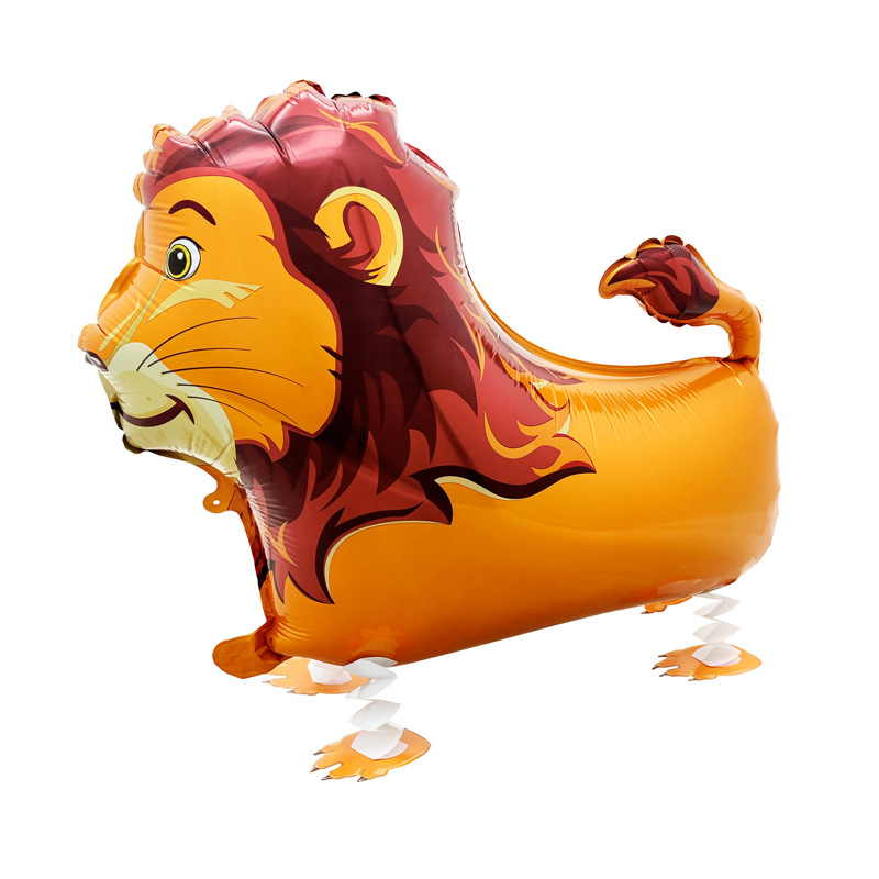 Animal Theme Walking Lion Shaped Balloon