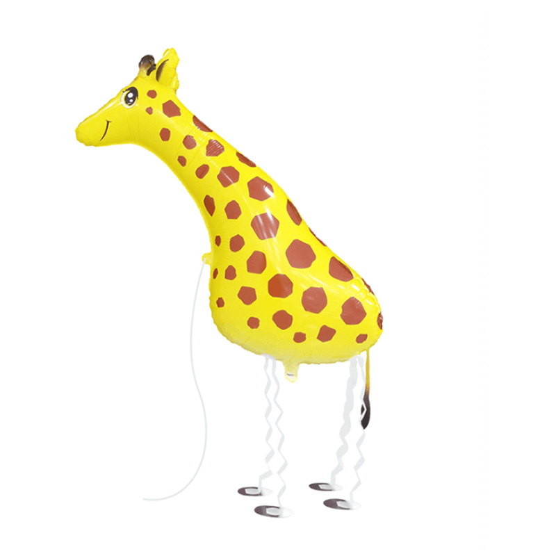 Animal Theme Walking Giraffe Shaped Balloon