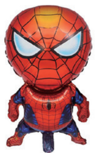 Animal Theme Spider-Man Shaped Balloon