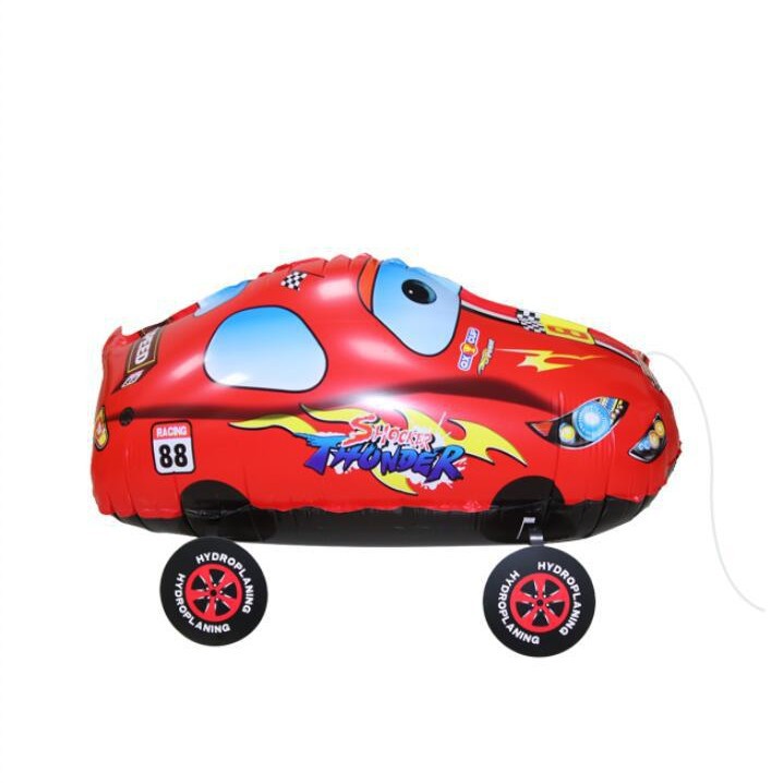 Kids Theme Walking Red Car Shaped Balloon