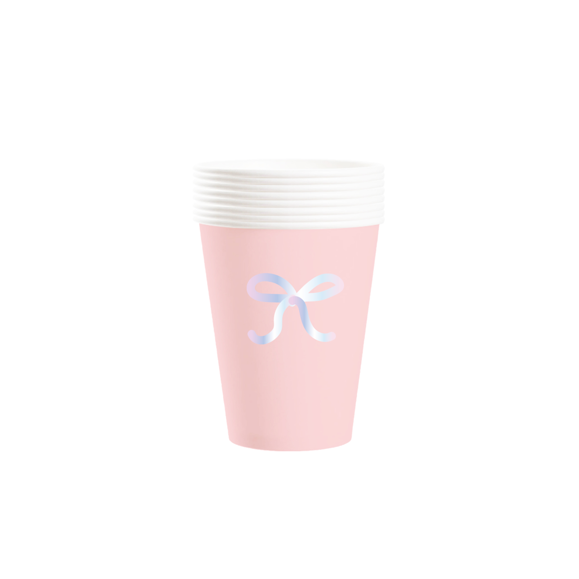 Gender Reveal Theme Pink Paper Cup