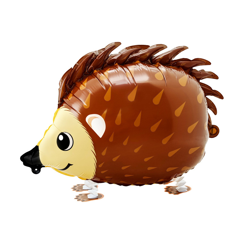 Animal Theme Walking Hedgehog Shaped Balloon