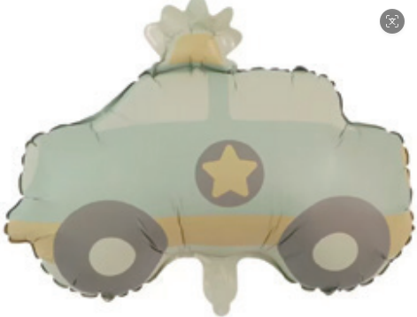 Children Theme Car Latex Balloon