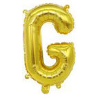32 inch Gold Letter G Foil Balloon