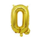 32 inch Gold Letter Q Foil Balloon