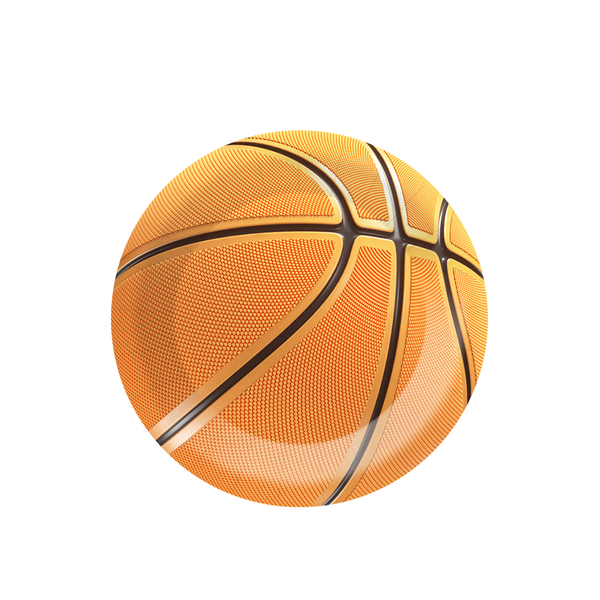 Sport Theme Basketball Court Pattern 7 inch Plate