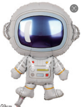 Children Theme Astronaut Foil Balloon