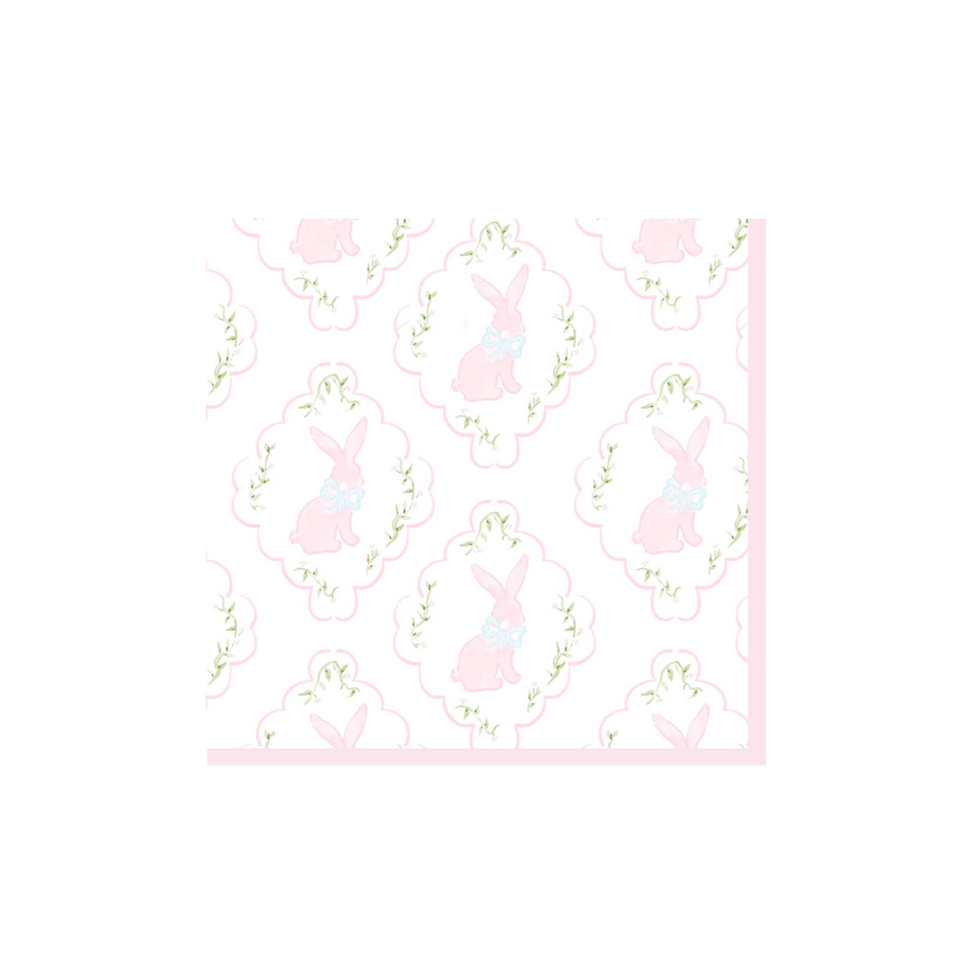 Easter Theme Pink Napkin