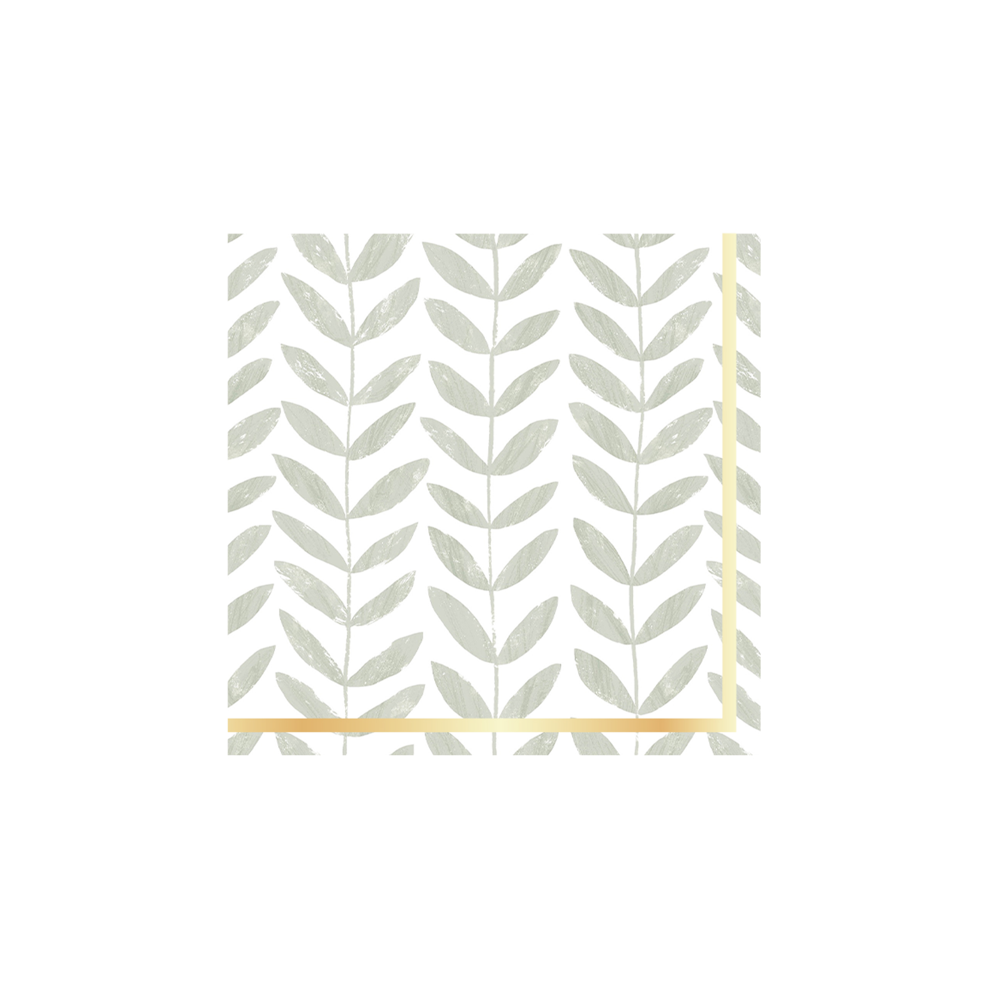 Floral Theme with Eucalyptus Napkin